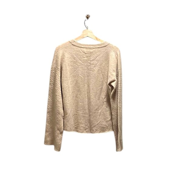 Feel The Piece Terre Jacobs Alpaca Sweater Beige Size M/L - Picture 11 of 13